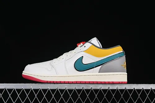 All categories Air Jordan Jordan series basketball shoes Air Jordan 1 Low Air Jordan 1 Low AJ1 Joe 1 mandarin duck color low-top cultural and leisure sports sneakers HV4511-133